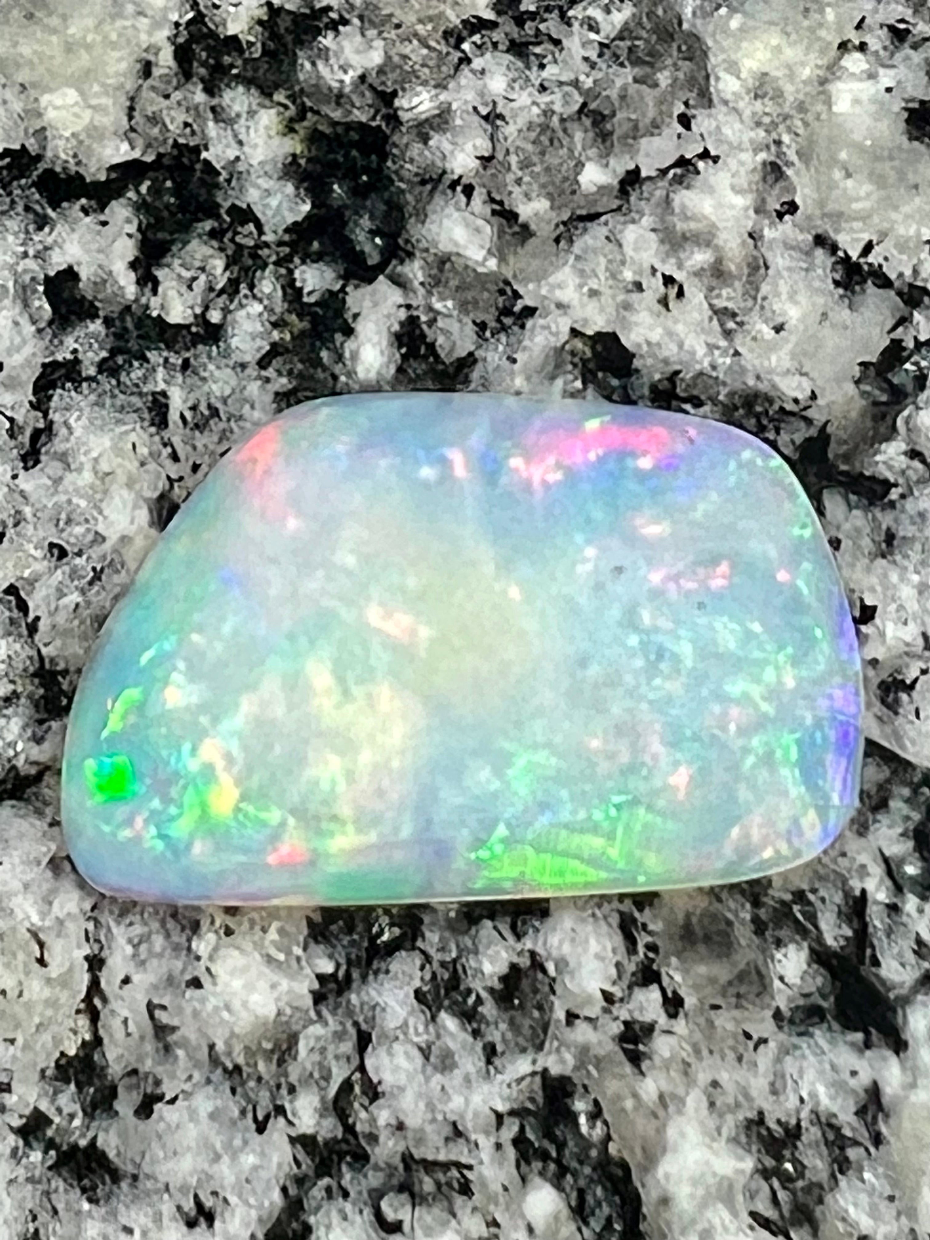 7,09 ct multi patern very 3 d opal