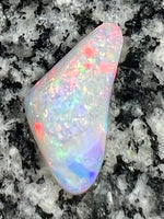 Load image into Gallery viewer, 6,45 ct double sided saturated rainbow colors opal sold
