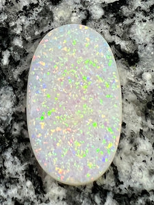 18,12 ct fully saturated non directional oval opal