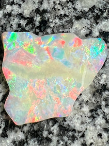 51,36 ct multi patern red fire everywhere bigg opal