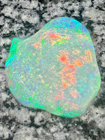 Load image into Gallery viewer, 72,85 ct bigg 2- sided crystal opal only color on both sides
