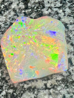 Load image into Gallery viewer, 168ct 2 sided high crystal opal with rare soft colors
