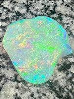 Load image into Gallery viewer, 72,85 ct bigg 2- sided crystal opal only color on both sides
