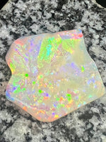 Load image into Gallery viewer, 168ct 2 sided high crystal opal with rare soft colors
