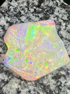 168ct 2 sided high crystal opal with rare soft colors