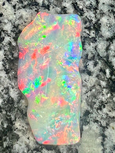 36,2 ct 2- sided very special pattern rainbow colors opal