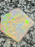 Load image into Gallery viewer, 168ct 2 sided high crystal opal with rare soft colors
