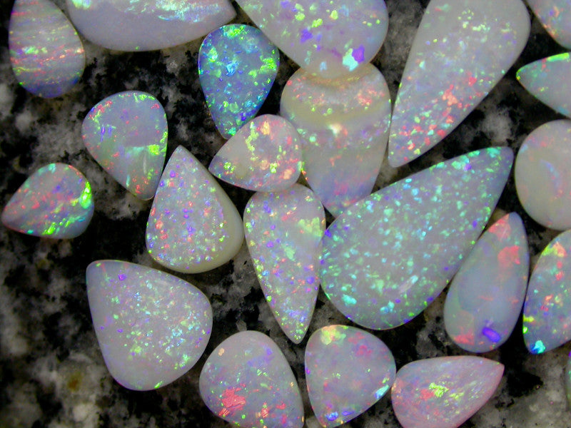 132ct TEARDROP OPALS PARCELS #P1