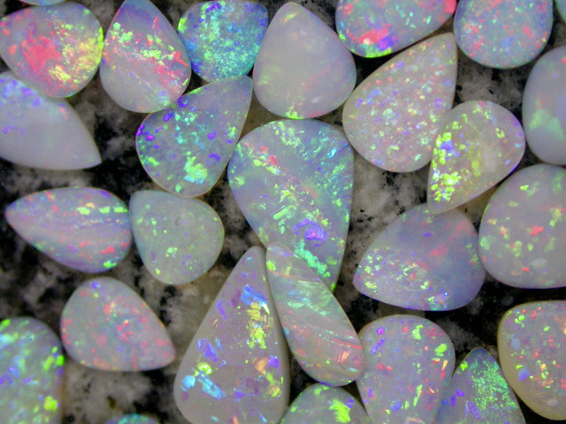 132ct TEARDROP OPALS PARCELS #P1