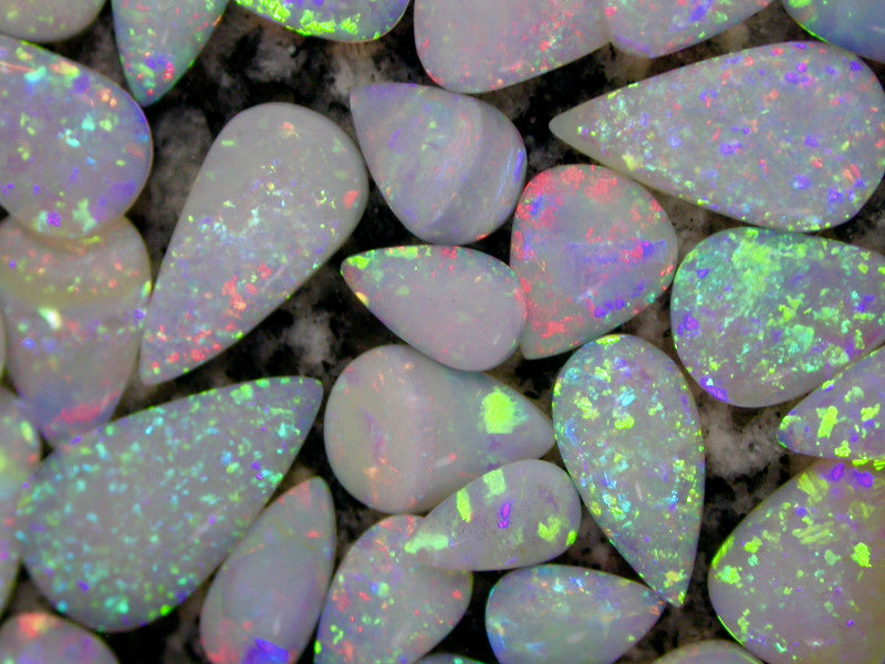 132ct TEARDROP OPALS PARCELS #P1