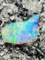 Load image into Gallery viewer, 6,17 ct 2 sided crystal multi patern metalic colors opal
