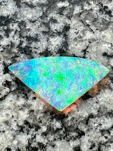 5,23 ct brazilian skin2skin 2 sided cysrtal teardrop opal