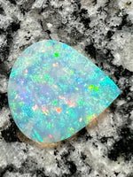 Load image into Gallery viewer, 6,8 ct Brazilian crystal skin2skin colors teardrop opal
