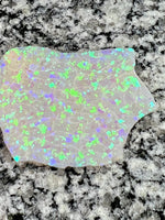 Load image into Gallery viewer, Sold 54,7ct briliant flagstone patern green blue brazlian rough
