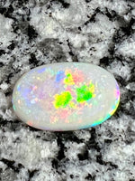 Load image into Gallery viewer, 5,2ct multi patern super bright oval opal
