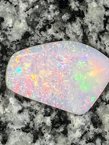 8,6ct multi patern freeform rainbow colors opal