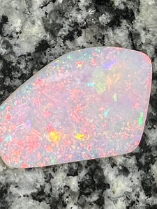 8,6ct multi patern freeform rainbow colors opal