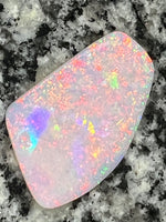 Load image into Gallery viewer, 8,6ct multi patern freeform rainbow colors opal
