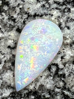 Load image into Gallery viewer, 13,8 ct rolling flash fire patern teardrop opal
