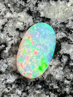 Load image into Gallery viewer, 7,8 multi patern 2 sided rainbow colours oval opal
