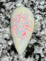 Load image into Gallery viewer, 6,52ct  multi colours but lot’s of red fire teardrop opal
