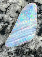 Load image into Gallery viewer, 4,42ct skin2skin stripe patern freeform opal
