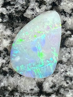 Load image into Gallery viewer, 4,43ct multi patern 2 sided freeform opal
