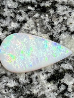 Load image into Gallery viewer, 13,8 ct rolling flash fire patern teardrop opal
