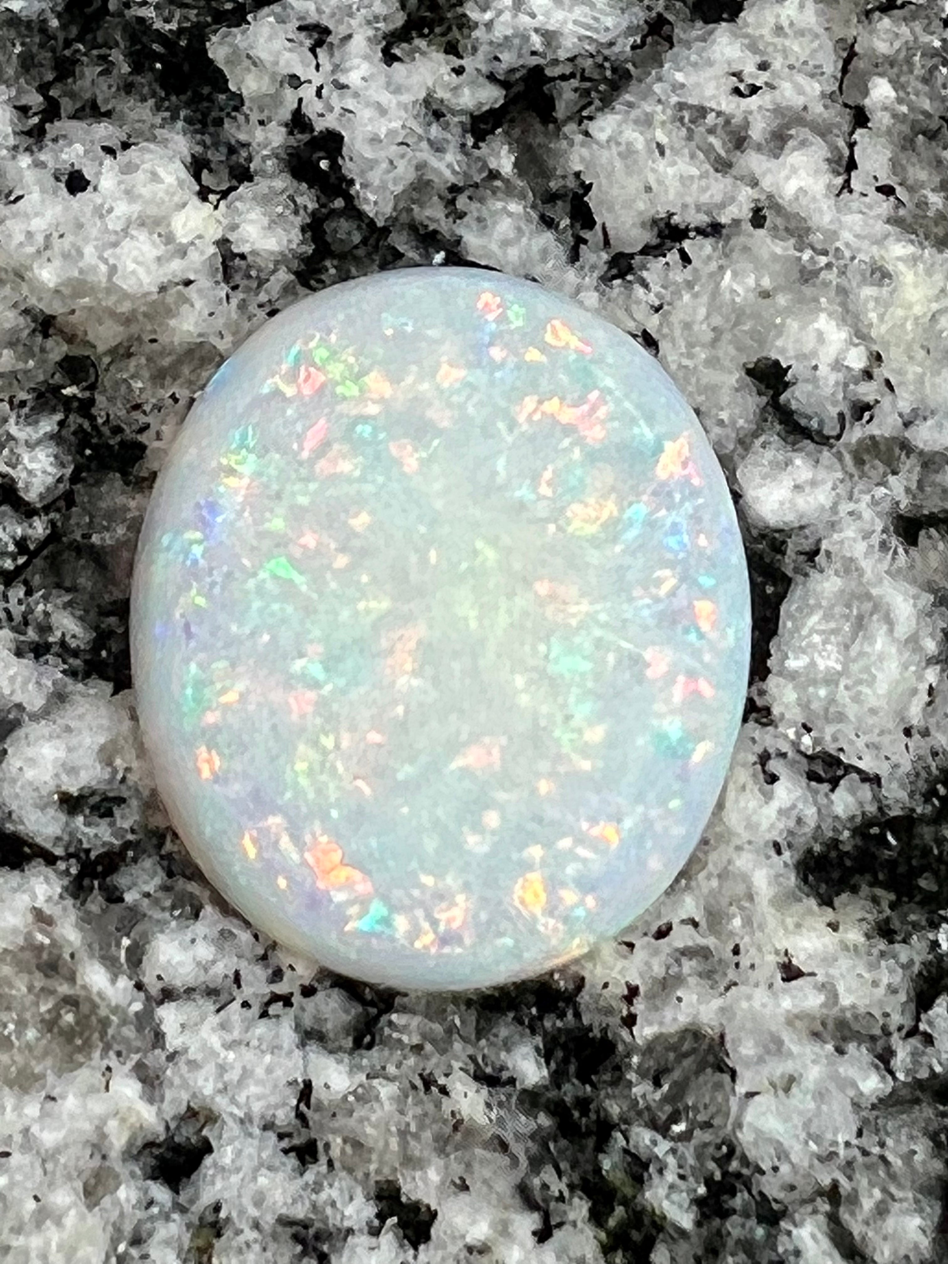 11,16 ct fully saturated oval opal