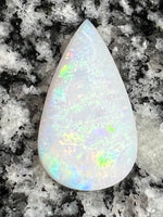 Load image into Gallery viewer, 13,8 ct rolling flash fire patern teardrop opal
