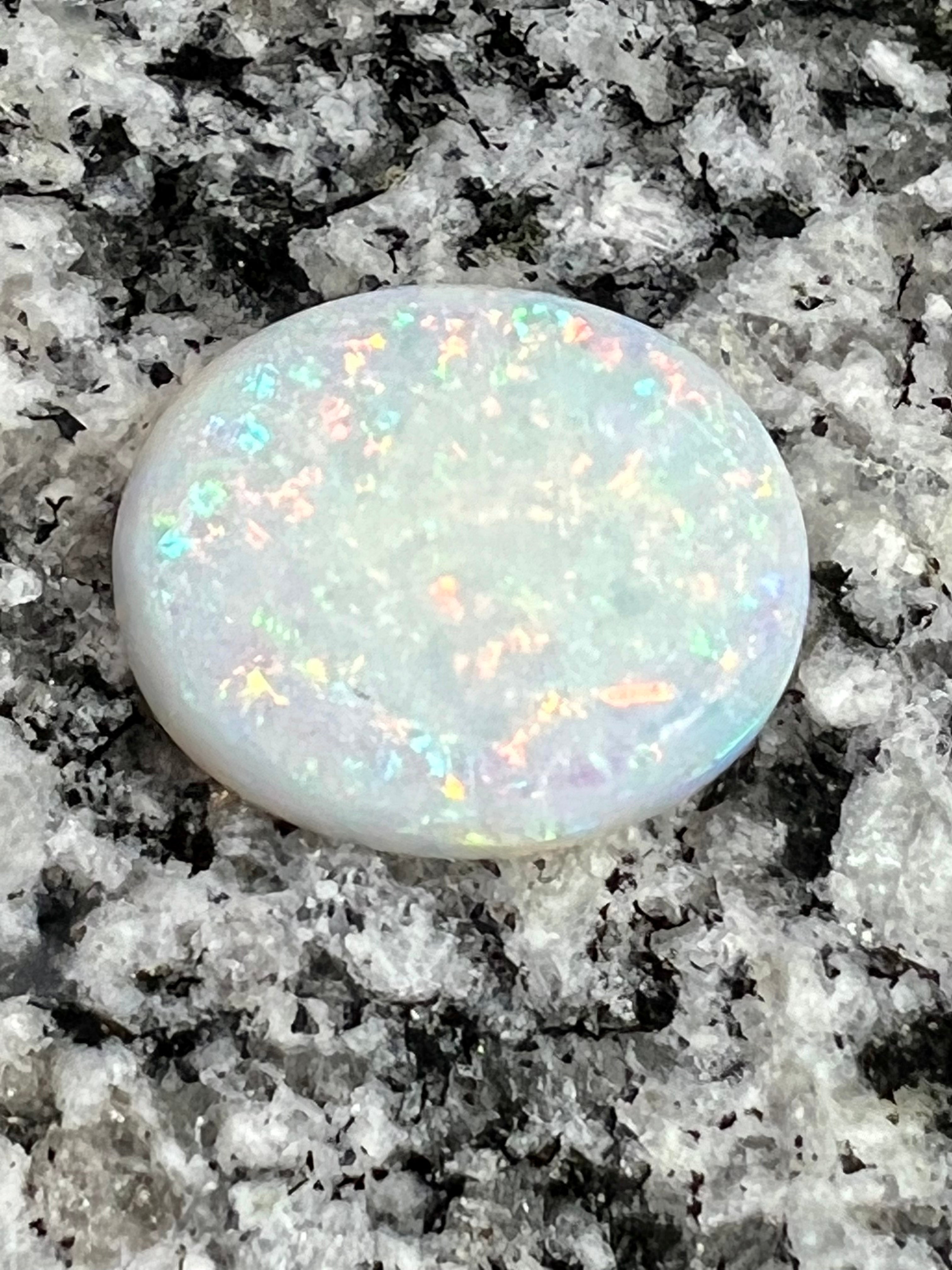 11,16 ct fully saturated oval opal