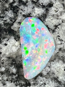 5 ct double sided floating block patern crystal opal