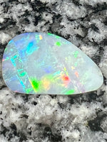 Load image into Gallery viewer, 4,43ct multi patern 2 sided freeform opal
