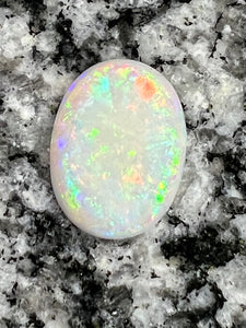 8,16ct nice patern multi color oval opal