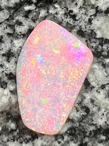 8,6ct multi patern freeform rainbow colors opal