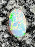 Load image into Gallery viewer, 7,8 multi patern 2 sided rainbow colours oval opal
