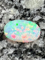 Load image into Gallery viewer, 7,8 multi patern 2 sided rainbow colours oval opal
