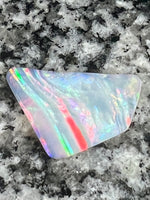 Load image into Gallery viewer, 6,02ct double sided stripe patern freeform opal
