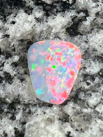 Load image into Gallery viewer, 3,83 ct multi patern crystal freeform opal
