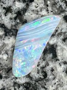 4,42ct skin2skin stripe patern freeform opal