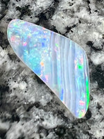 Load image into Gallery viewer, 4,42ct skin2skin stripe patern freeform opal
